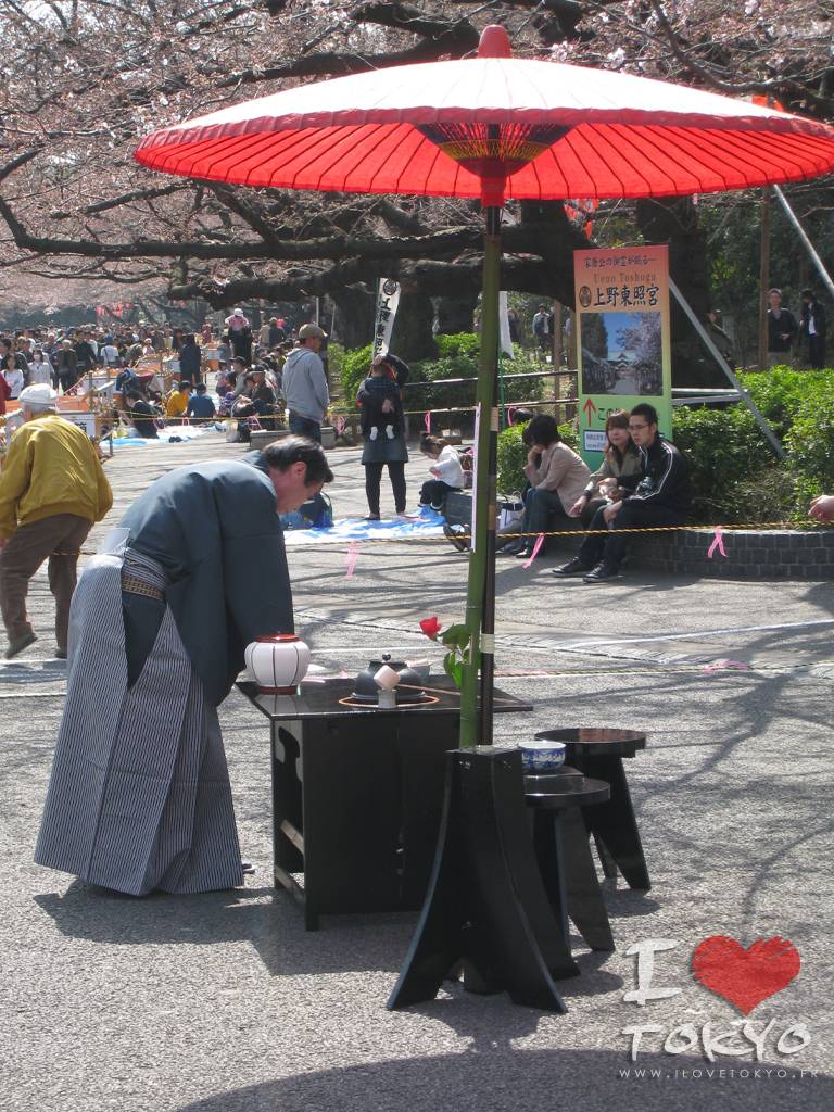 Préparation pour le hanami