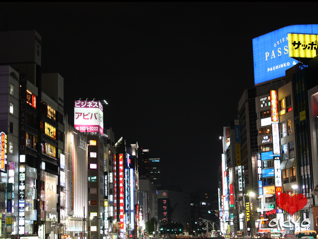 Ueno Dori la nuit