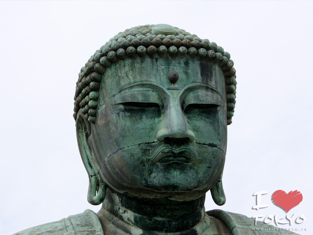 Visage serein du Grand Bouddha